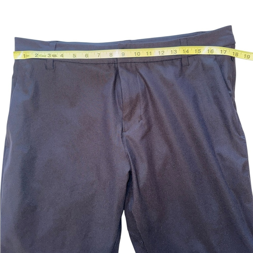 Lululemon Commission Pant Classic Warpstreme 28"Inseam Black 36” Waist Orig $128 - Picture 6 of 10